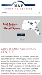 Mobile Screenshot of mpshoppingcenters.com